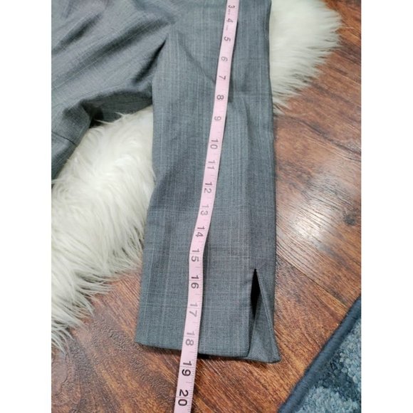 80's Pendleton 100% Wool Black & White Houndstooth Sheath Midi Dress 12 P - Picture 15 of 16